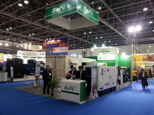 百发电力于2月17日至19日参加迪拜MEE 2013