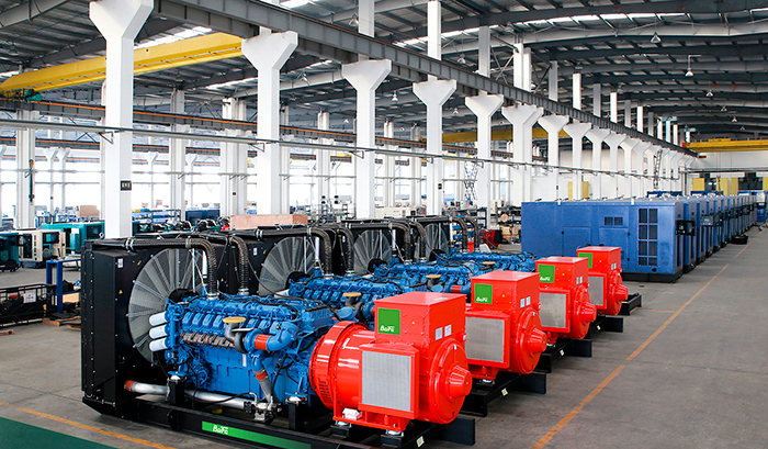 三星工厂8MW柴油发电机组