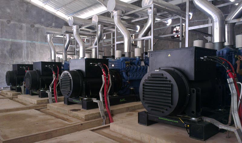 2013 三星中国工厂备用电源项目，陕西西安